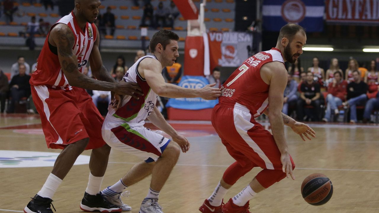 Najbolji igrač Olimpijakosa Vasilis Spanulis