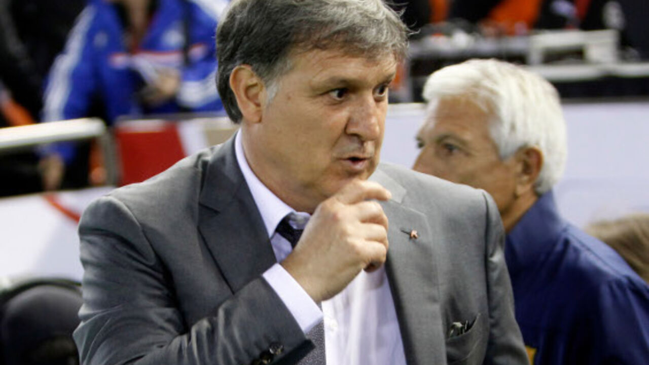Trener Barselone Herardo Martino