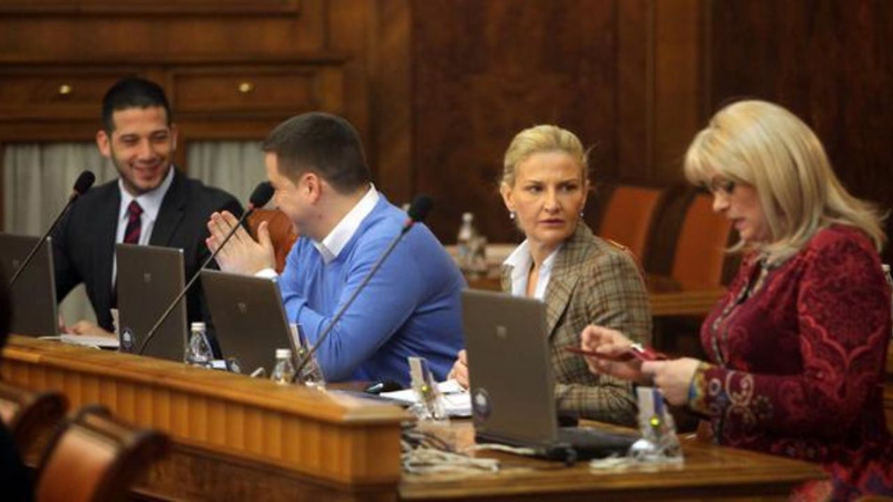 Tanja Miščević na sednici Vlade