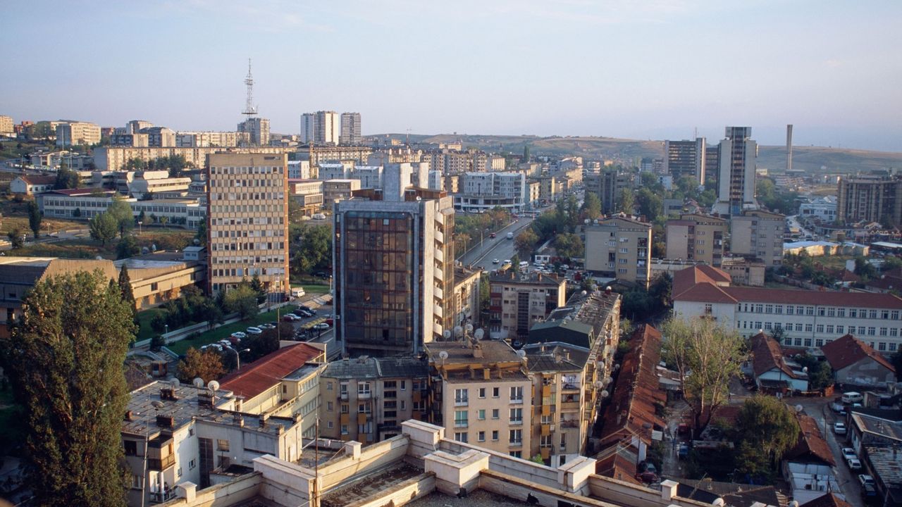 Priština, panorama