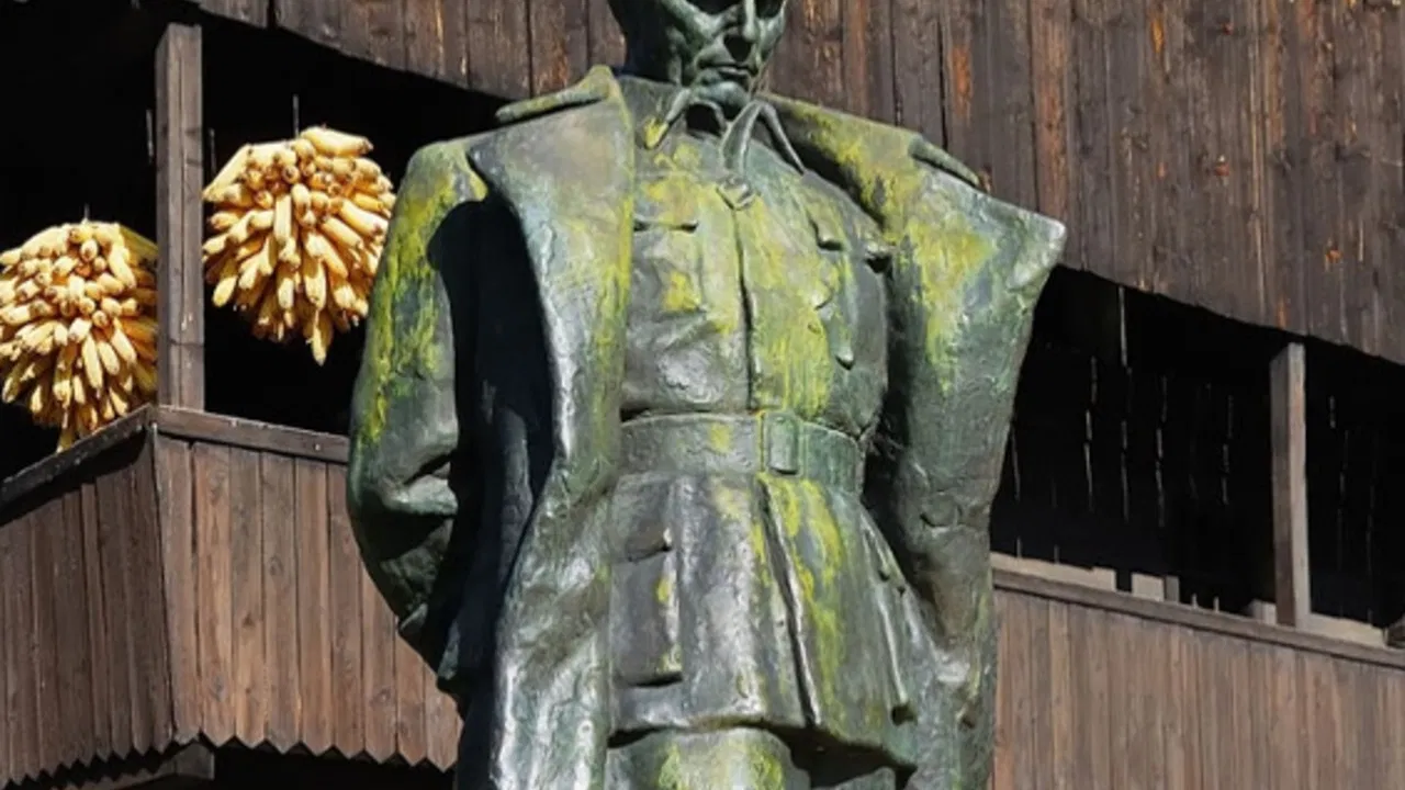 Titova bista u Kumrovcu