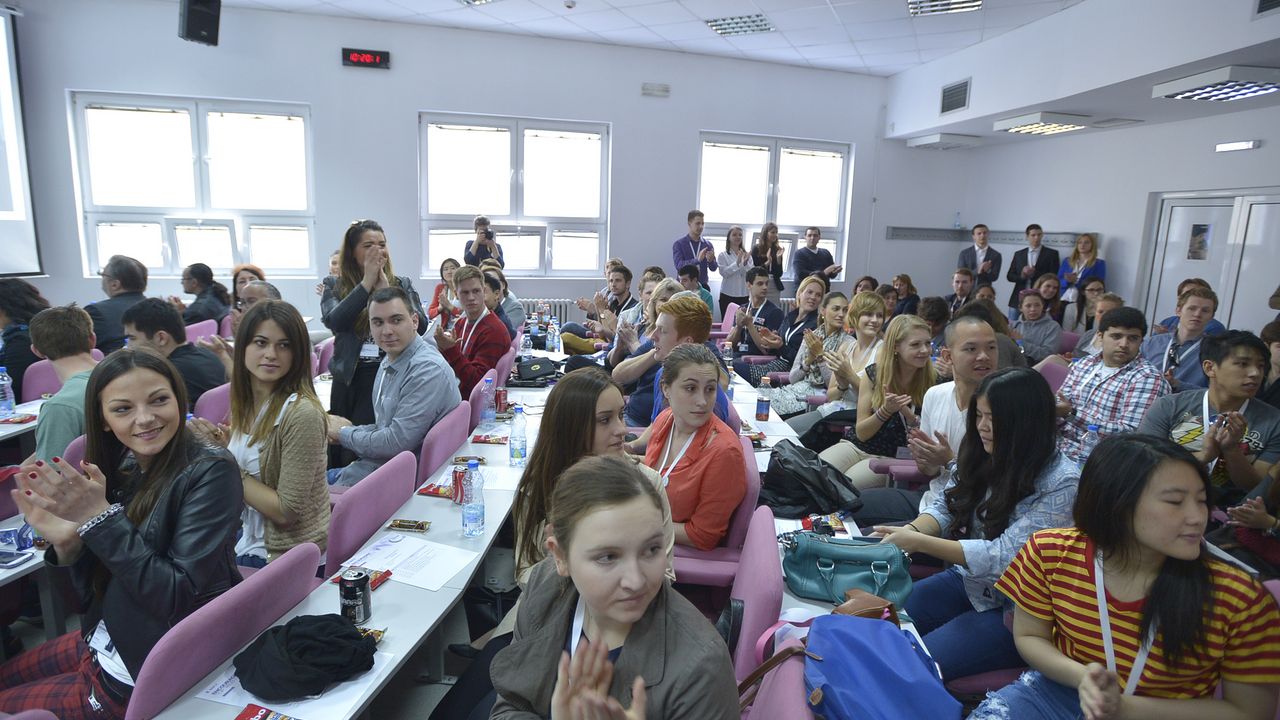 Studenti na takmičenju