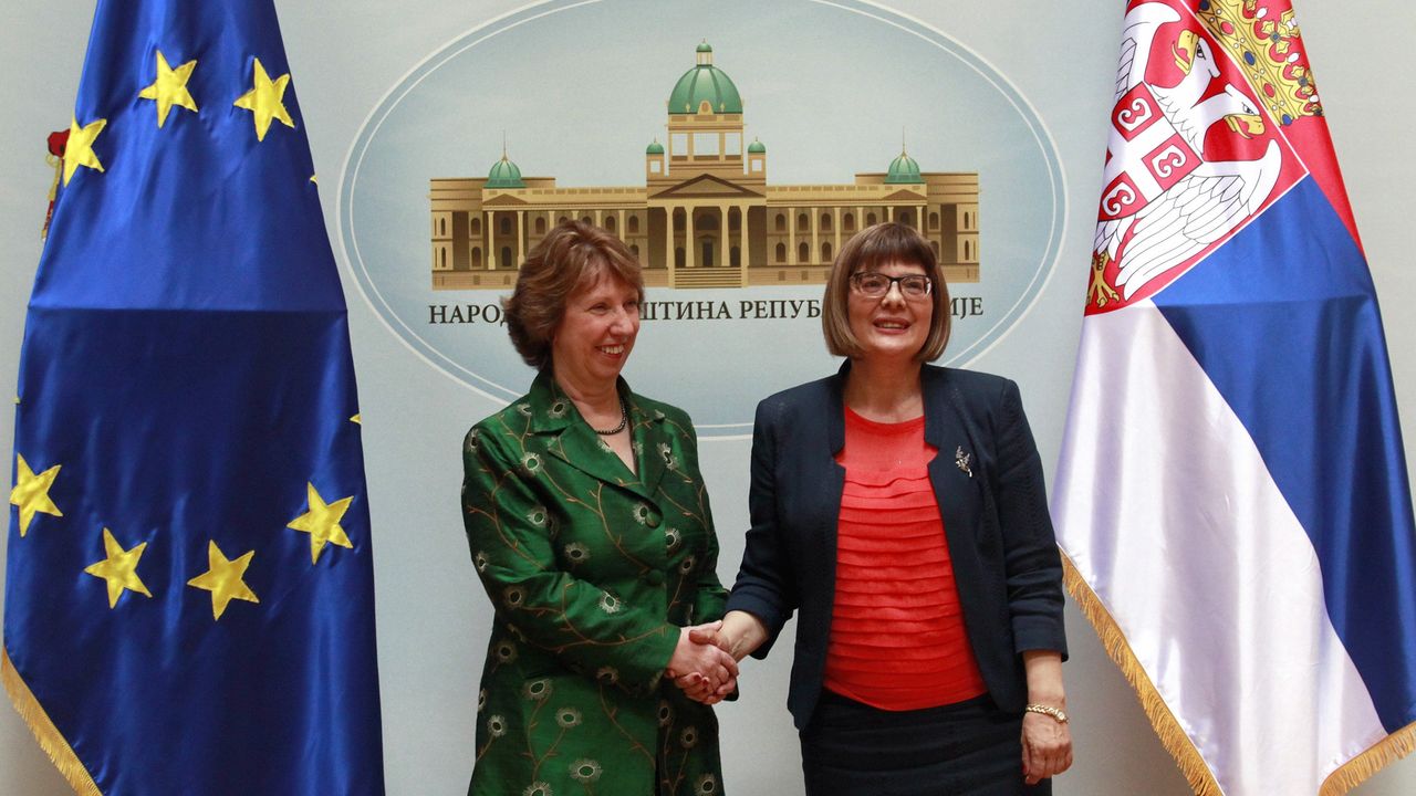Susret Ketrin Ešton i Maje Gojković