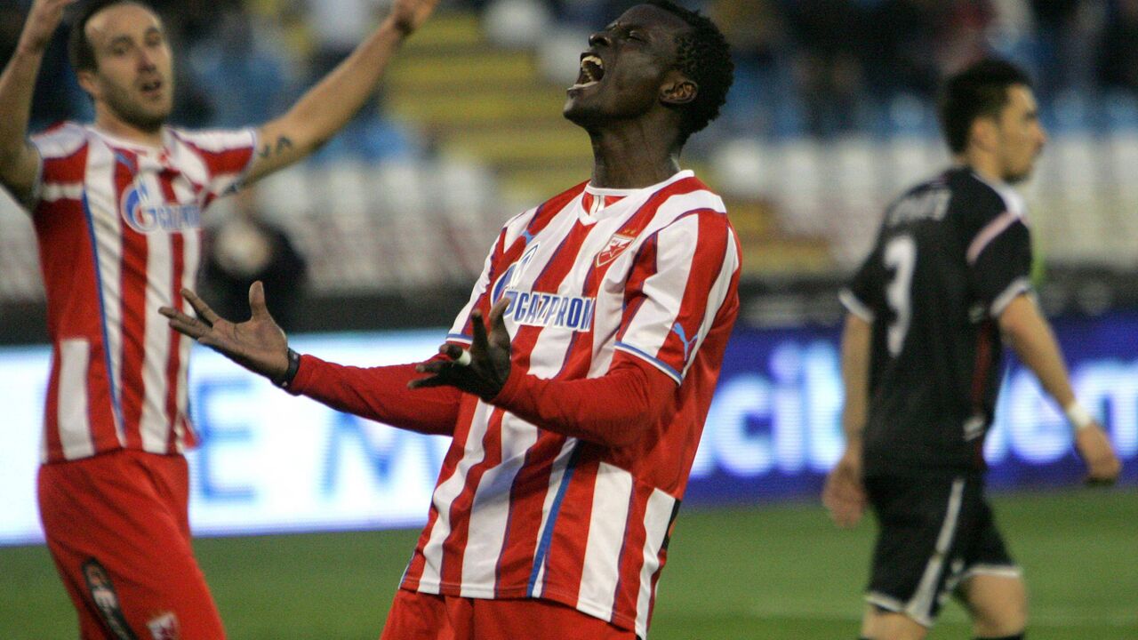 Napadač Crvene zvezde Abiola Dauda