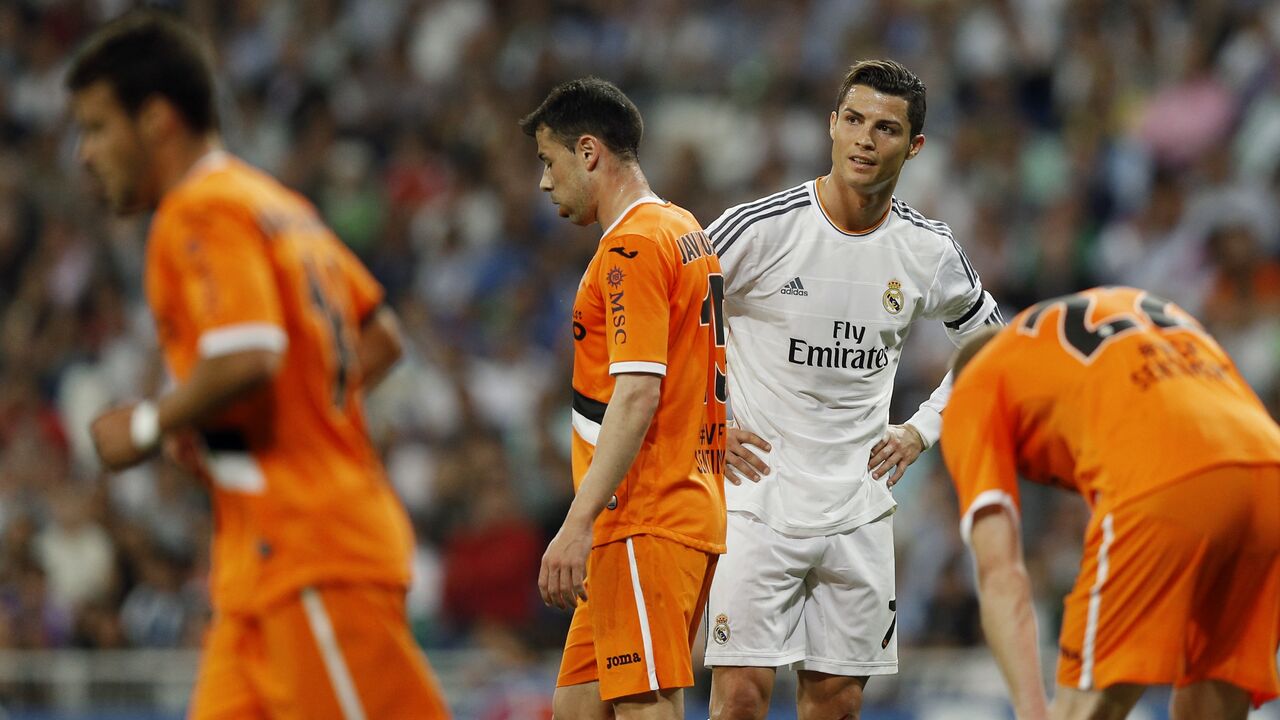 Kristijano Ronaldo u meču sa Valensijom