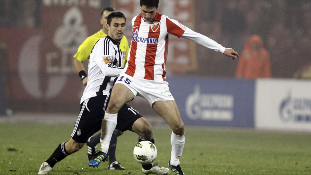 Milan Vilotić iz perioda kada je igrao u Crvenoj zvezdi