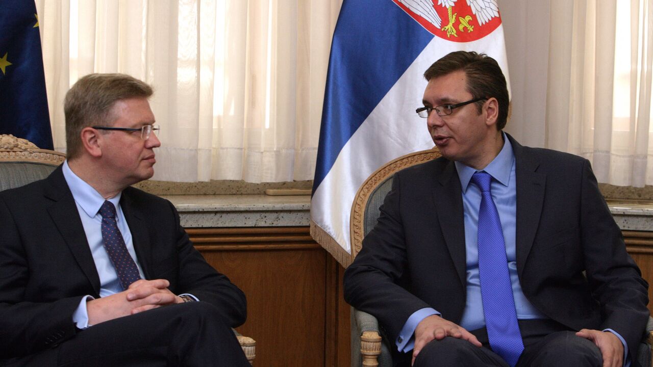 Aleksandar Vučić i Štefan File