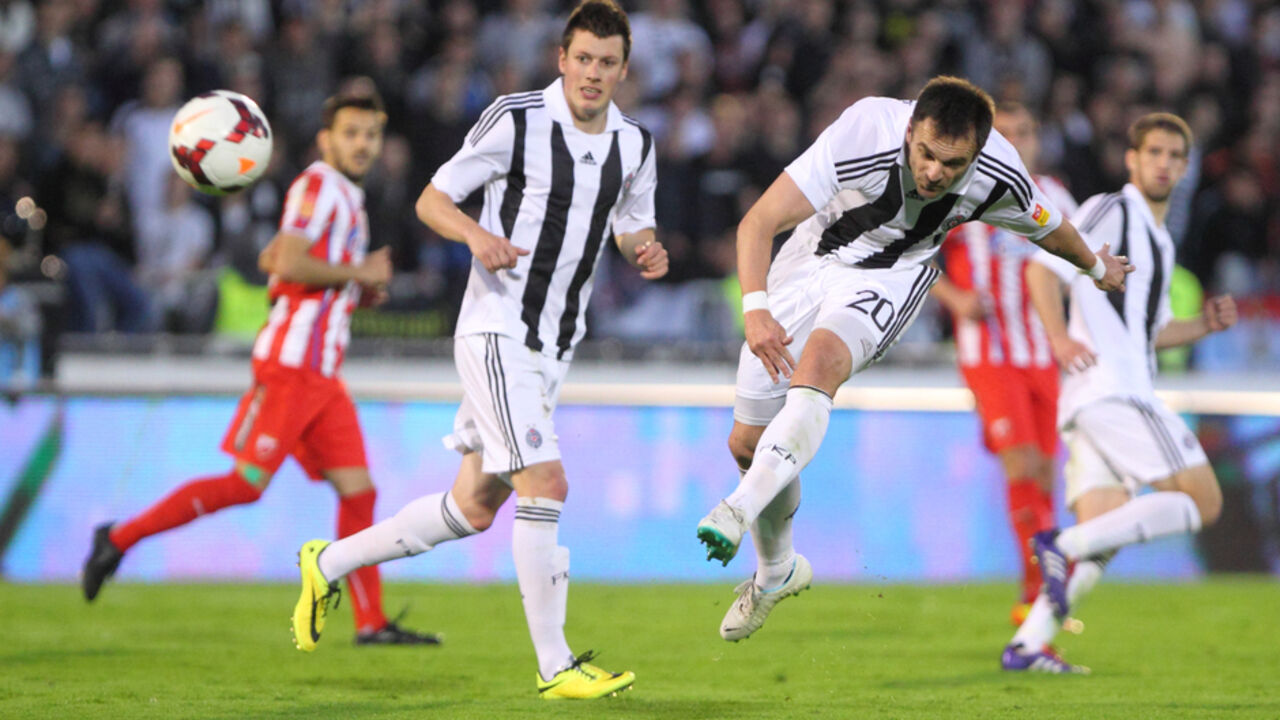 Fudbaler Partizana Nikola Drinčić