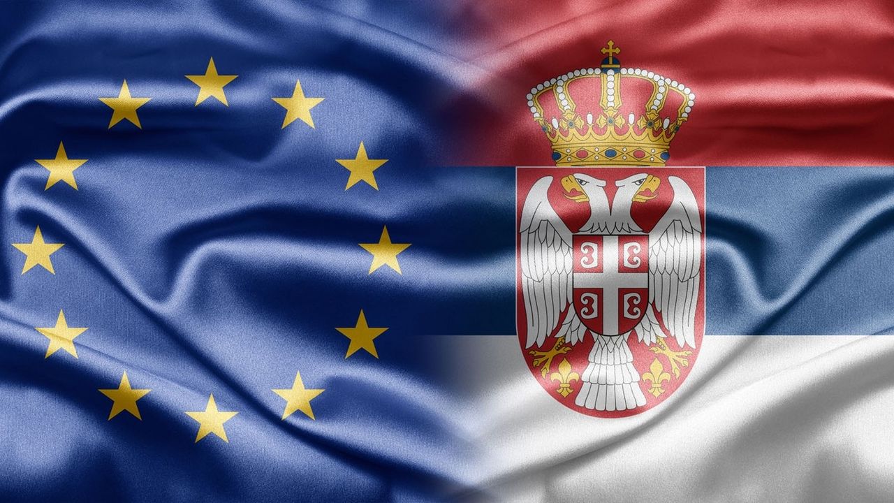 srpska zastava, zastava EU