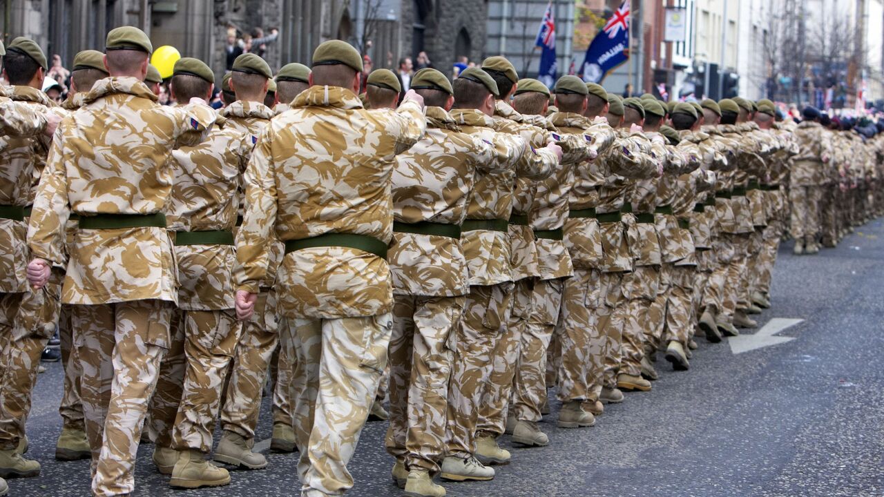 Britanski vojnici