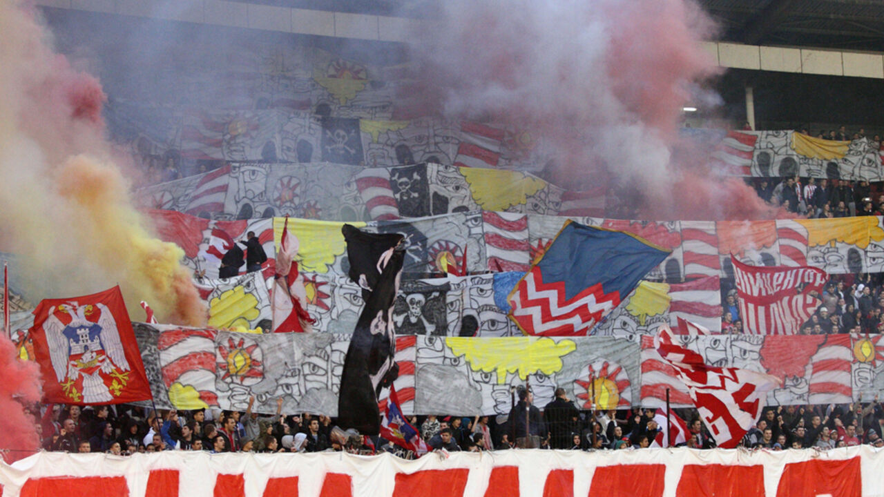Delije,navijači Crvene zvezde