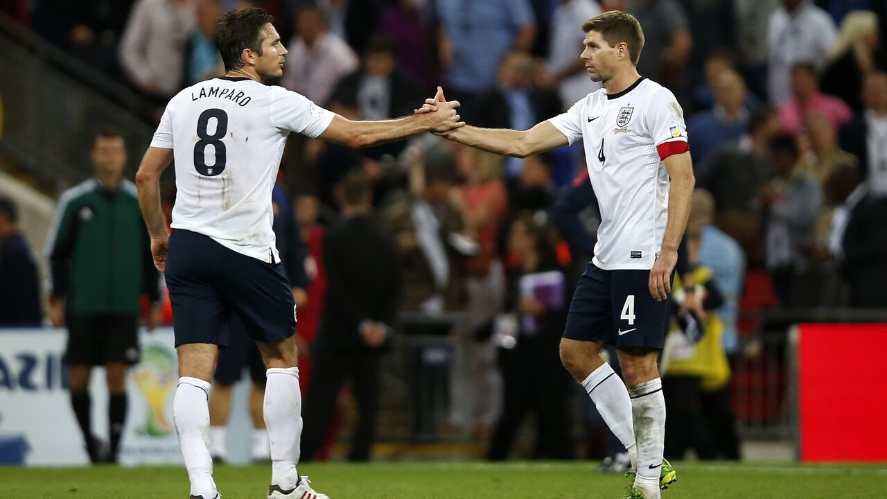 Frenk lampard i Stiven Džerard