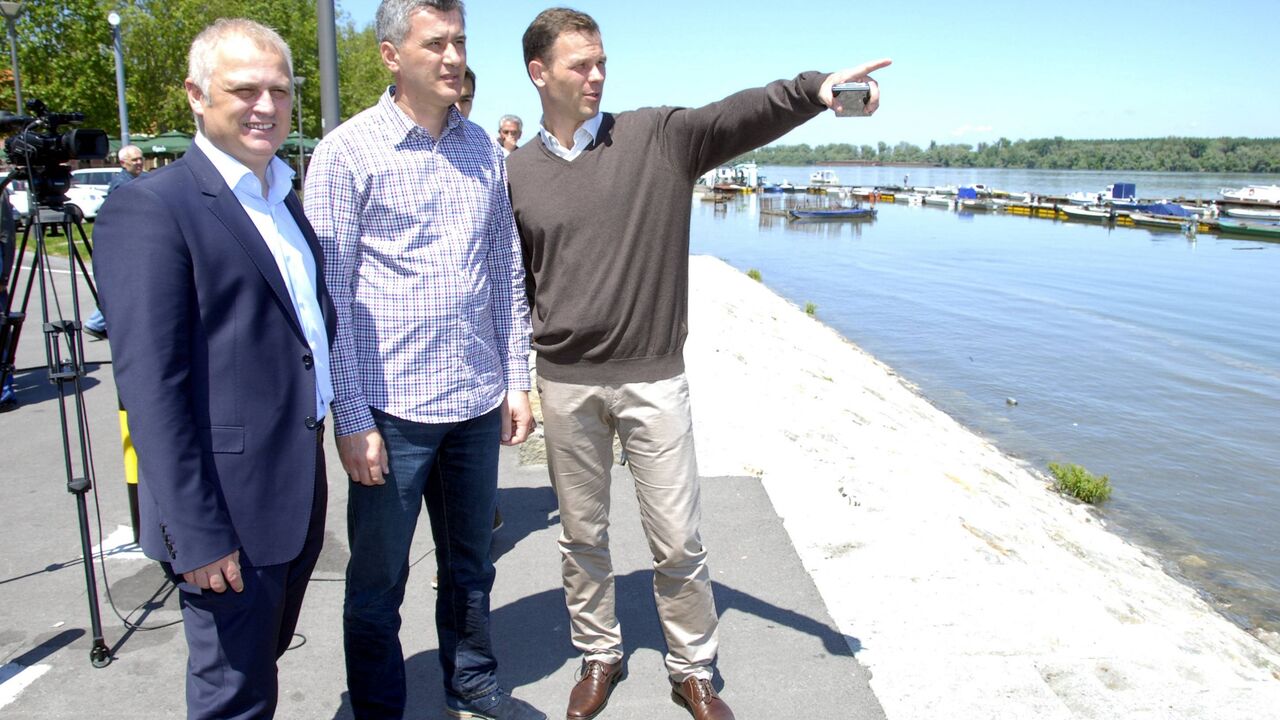 Siniša mali obišao Dunav