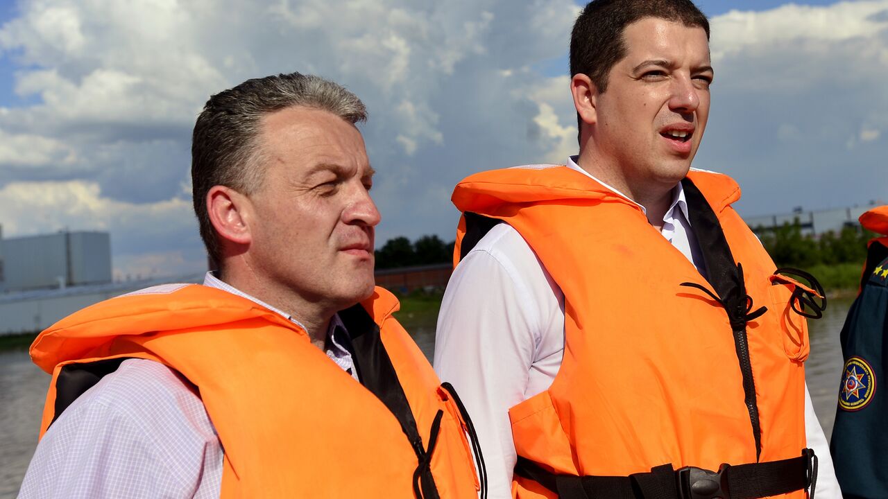 Marko Ðurić i načelnik Kriznog štaba Boban Birmancević u Šapcu