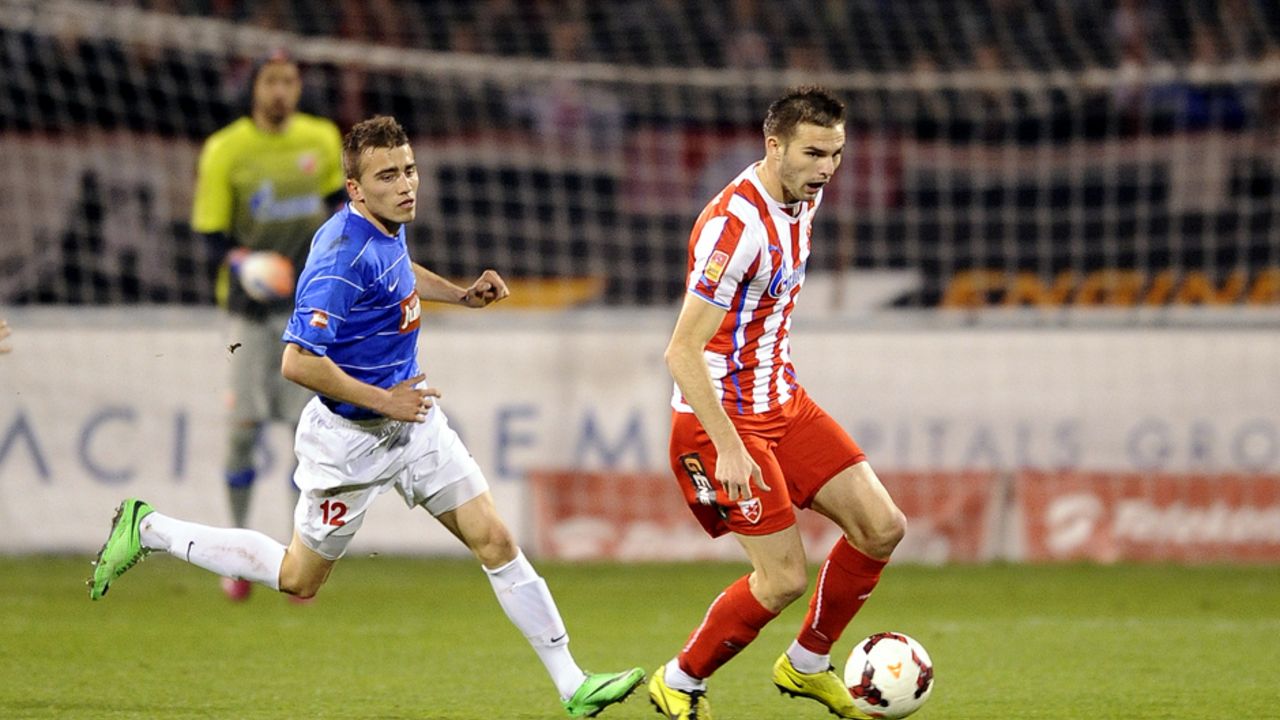 Desni bek Crvene zvezde Marko Petković