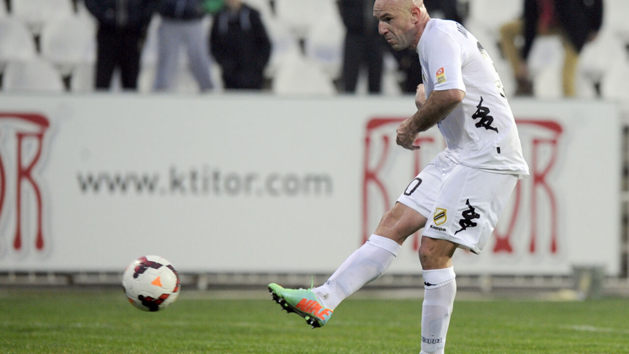 Napadač Čukaričkog Nenad Mirosavljević