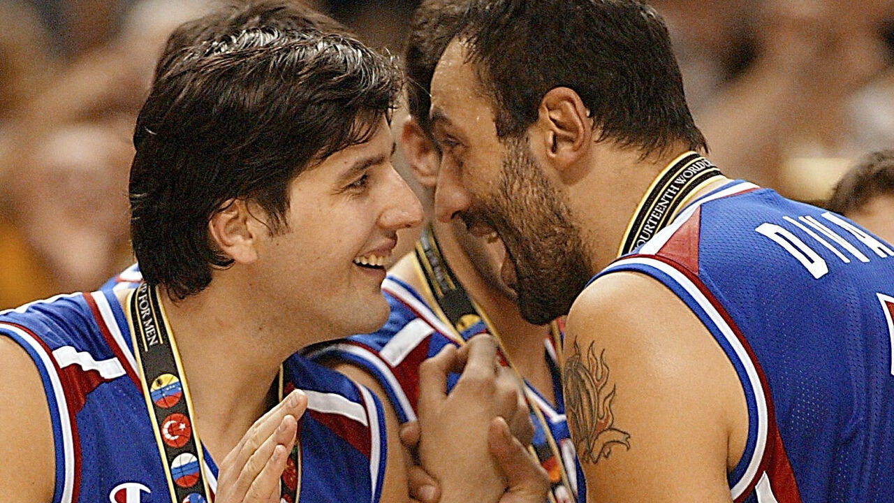 Dejan Bodiroga i Vlade Divac