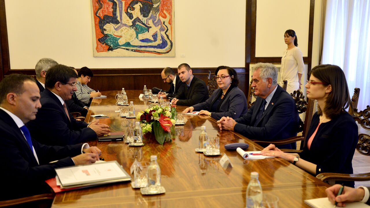 Tomislav Nikolic i Ahmet Davutoglu