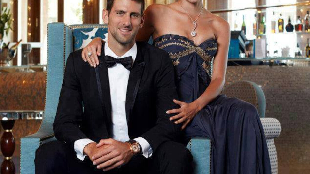 Novak Đoković i Jelena Ristić
