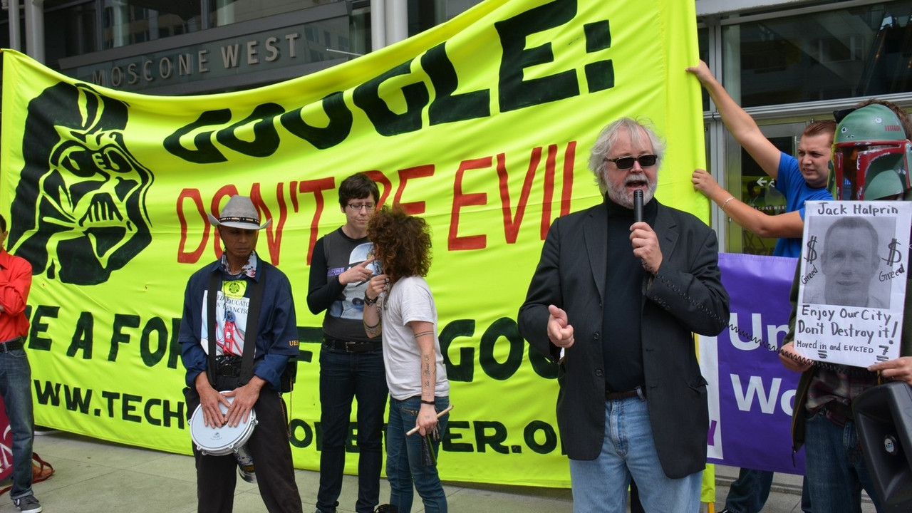 Protest tokom Google I/O
