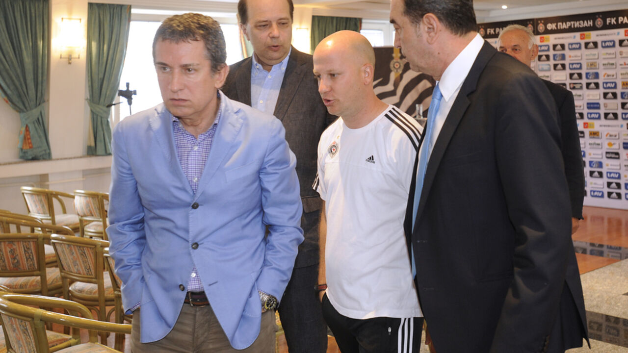 Predsednik Partizana Dragan Đurić