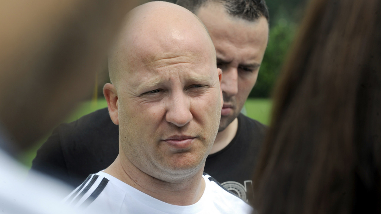 Trener Partizana Marko Nikolić