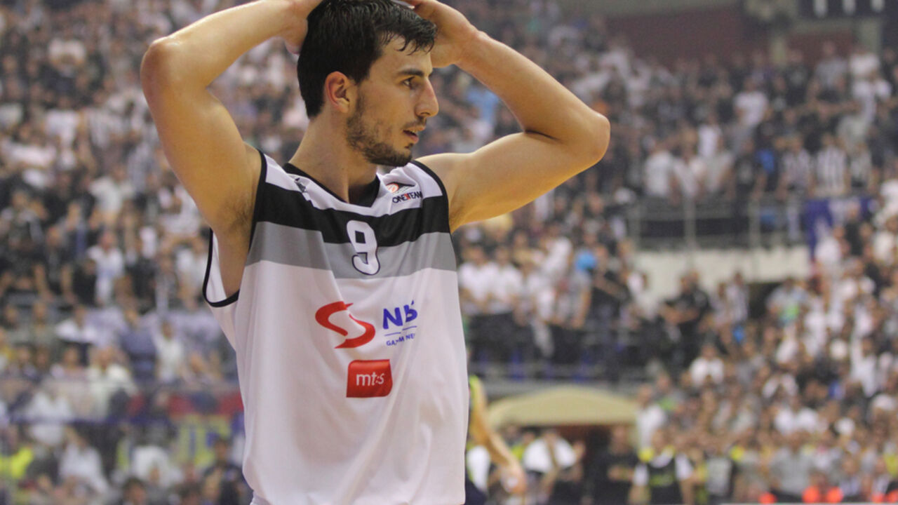Leo Vesterman u meču Evrolige između Partizana i Fenerbahčea