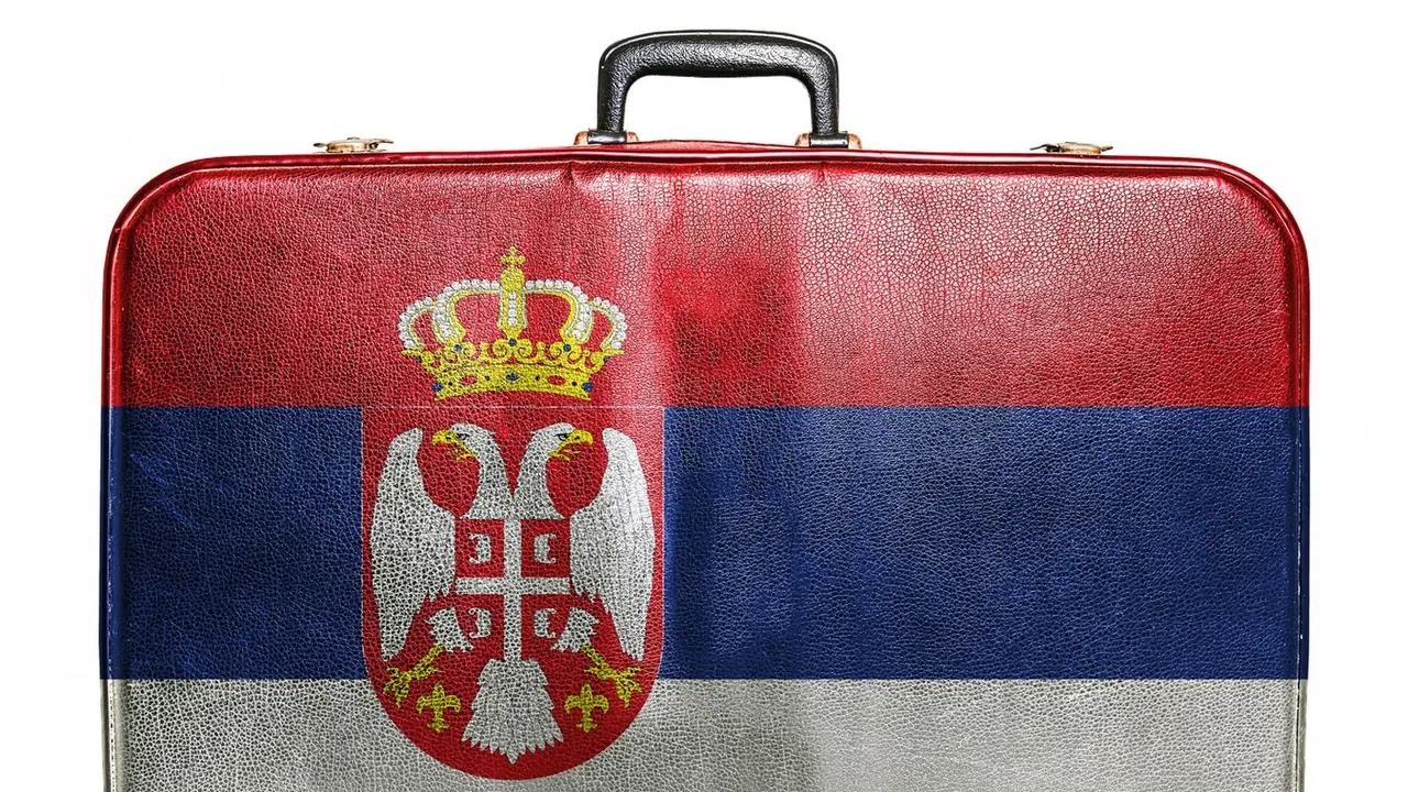 Kofer u bojama Srbije
