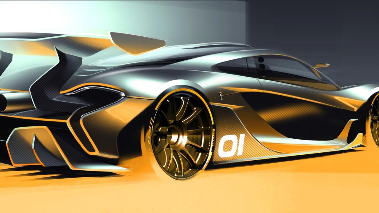 Nacrt McLarena P1 GTR