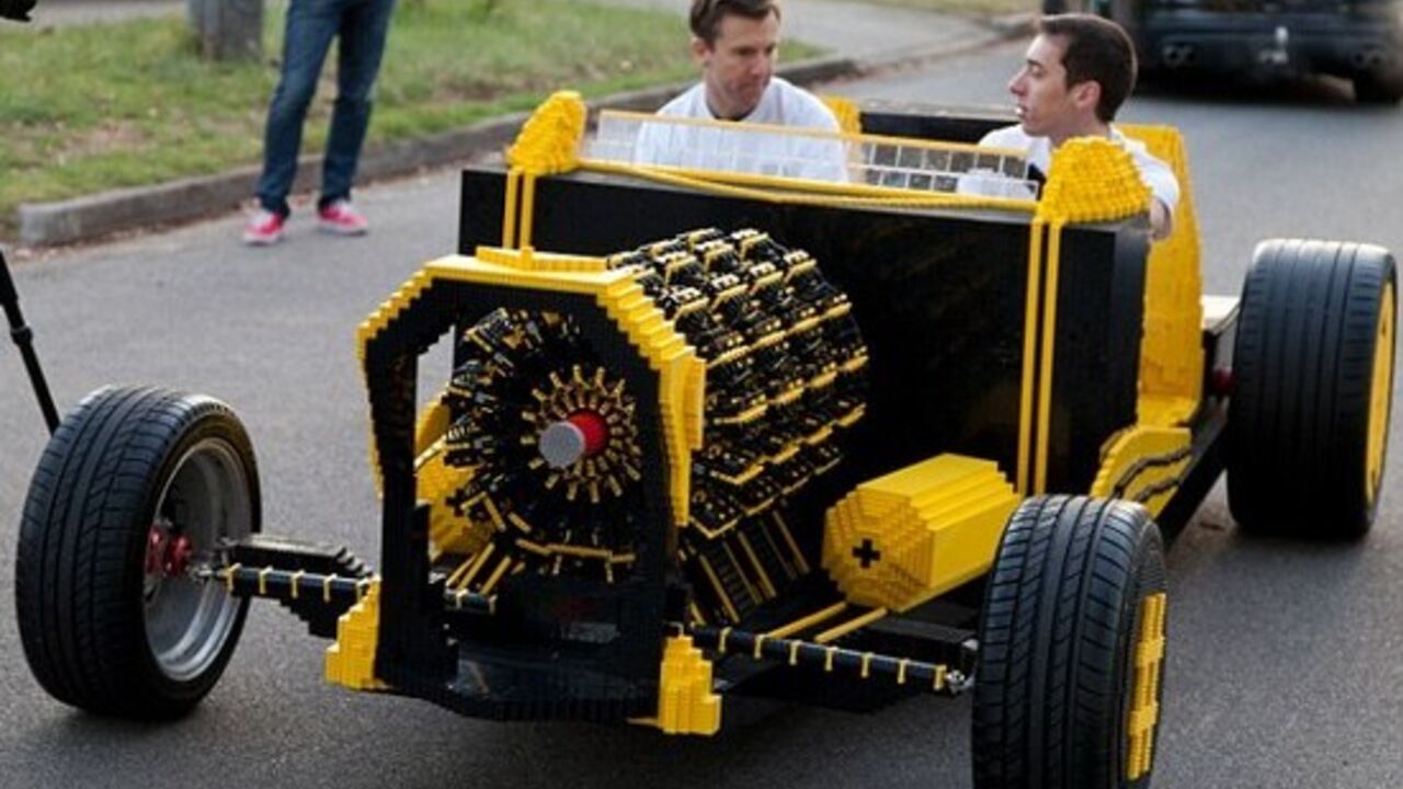Auto od Lego kockica!