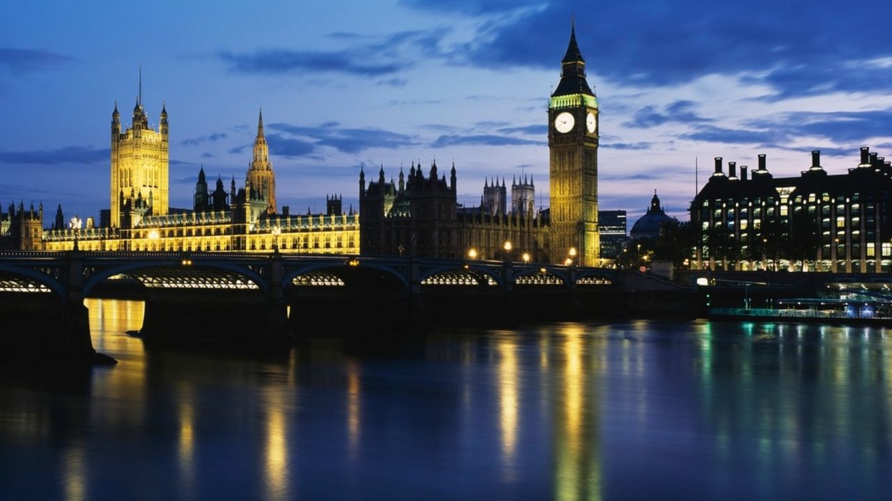 London noću, Parlament i Big Ben