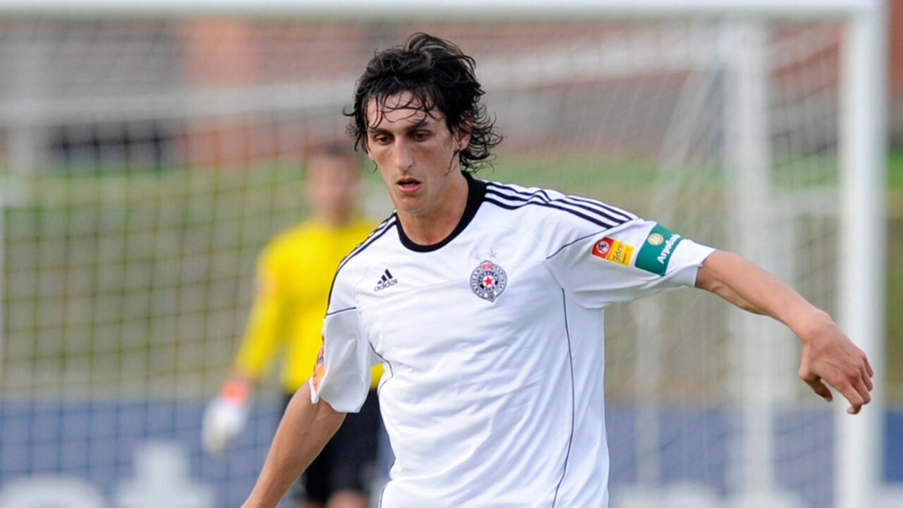 Stefan Savić iz vremena dok je igrao u Partizanu