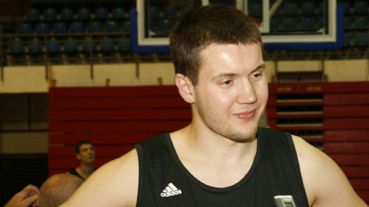 Košarkaš Partizana Andreja Milutinović