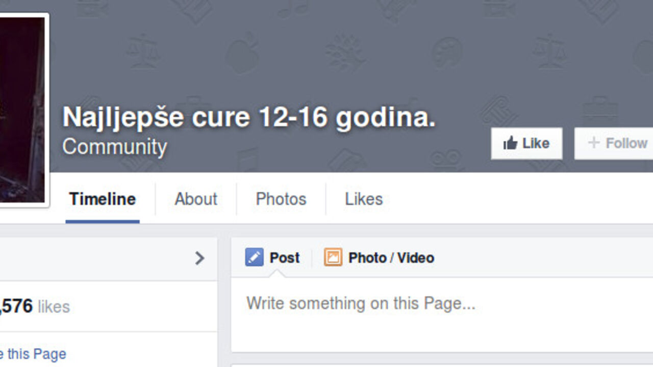 Fejsbuk grupa za pedofile