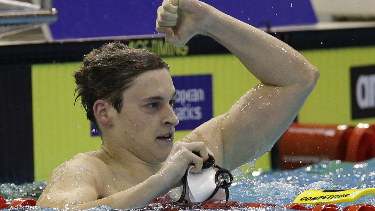 Velimir Stjepanović posle osvajanja zlatne medalje na Evrospkom prvenstvu u Berlinu