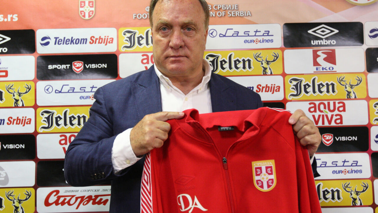 Dik Advokat, selektor fudbalske reprezentacije Srbije