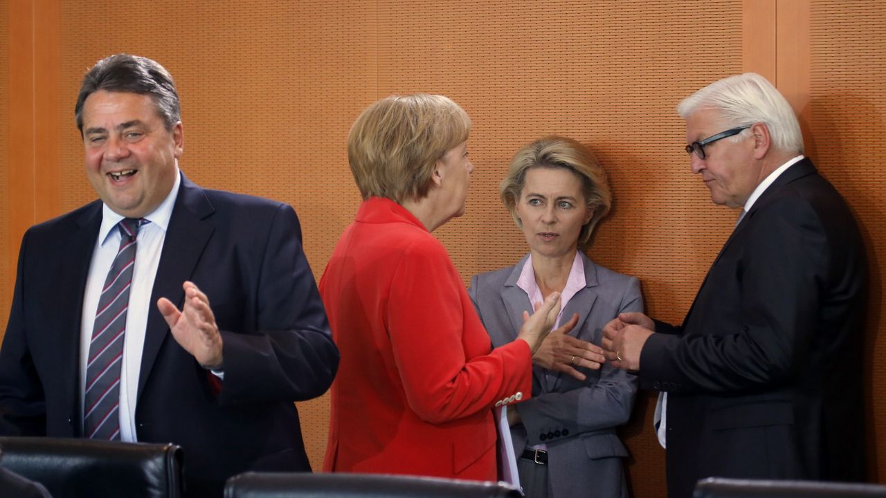 Berlin, Angela Merkel, Frank-Valter Štajnmajer, konferencija