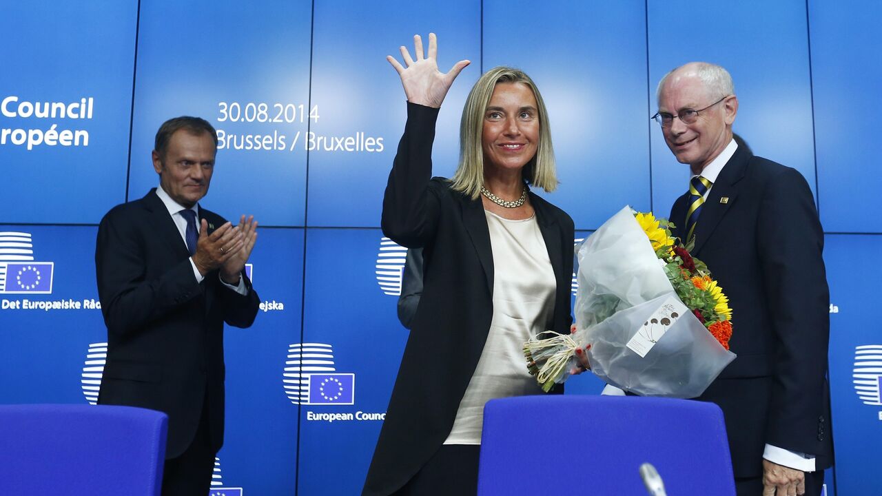 Donald Tusk i Federika Mogerini