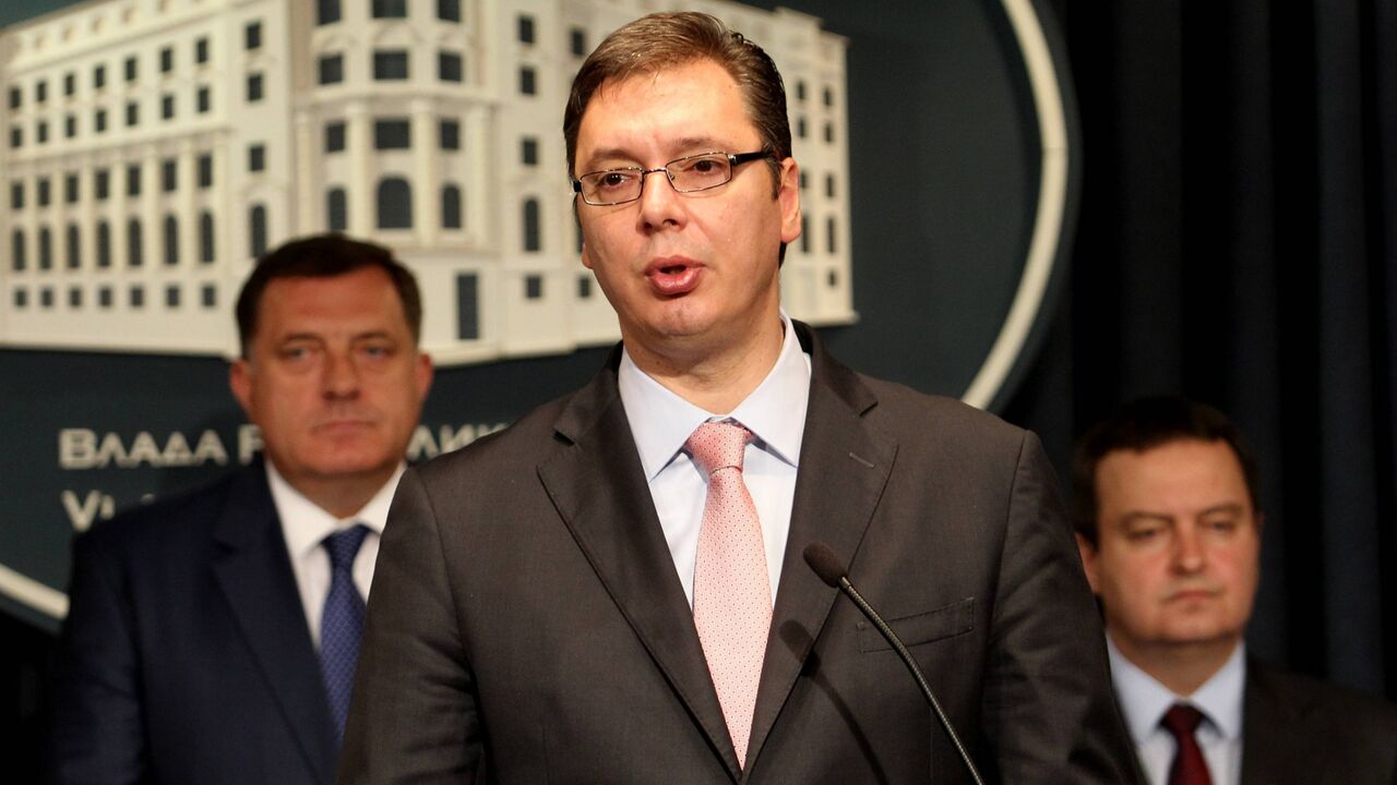 Aleksandar Vučić i Milorad Dodik