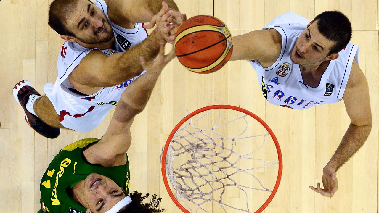 Nenad Krstič, Bogdan Bogdanović i Anderson Varežao