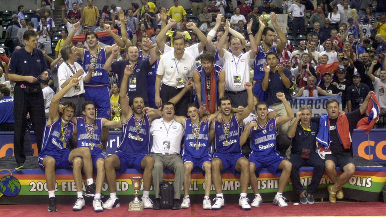 Košarkaši Jugoslavije, svetski prvaci 2002.