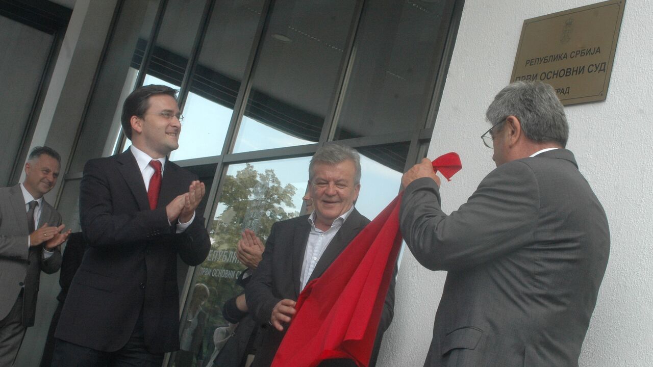 Nikola Selaković na otvaranju suda