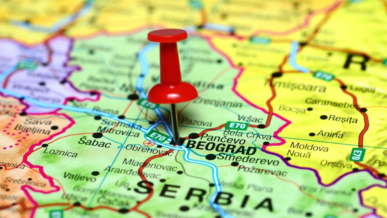 Beograd, mapa