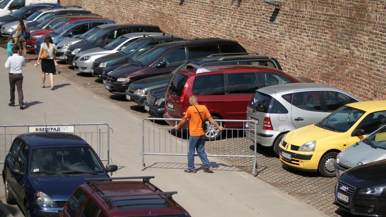 parking na Kalemegdanu