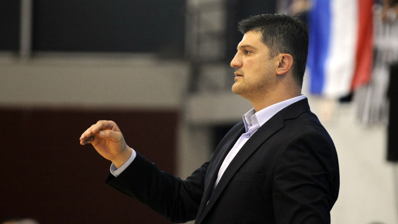 Trener Metalca Vladimir Đokić