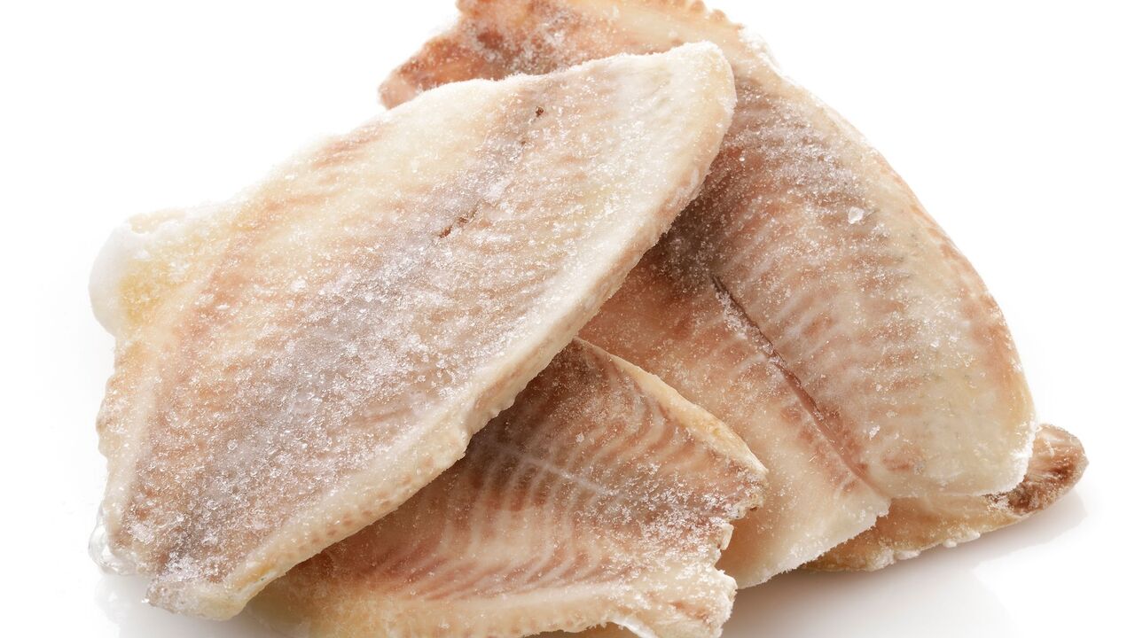 zamrznute riblje filete
