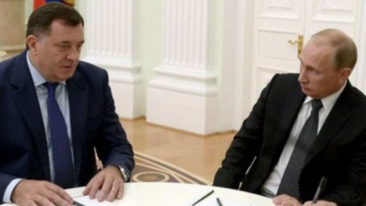 Dodik I putin na sastanku