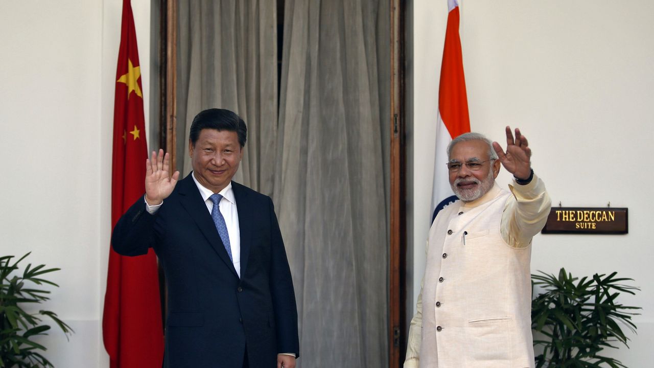 Narendra Modi i Si Đinping