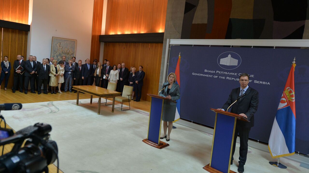 Aleksandar Vučić, Željka Cvijanović