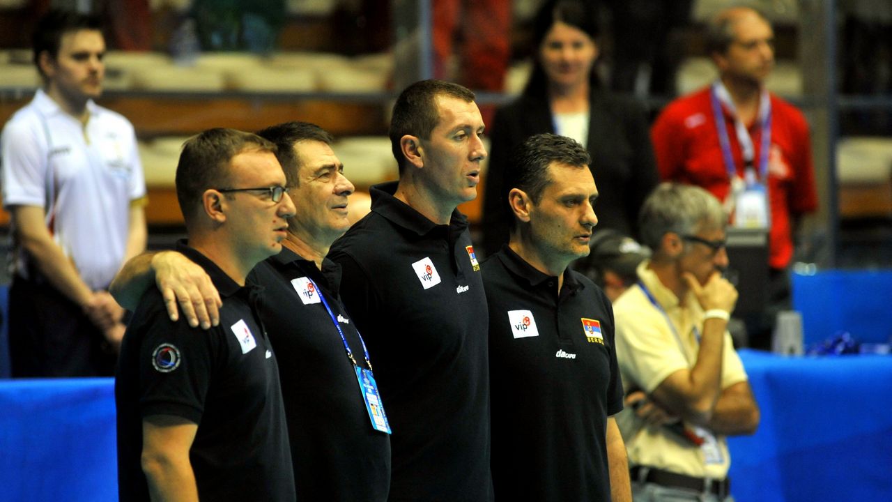 Stručni ptab reprezentacije Srbije uoči početka meča sa Kamerunom na SP u Italiji